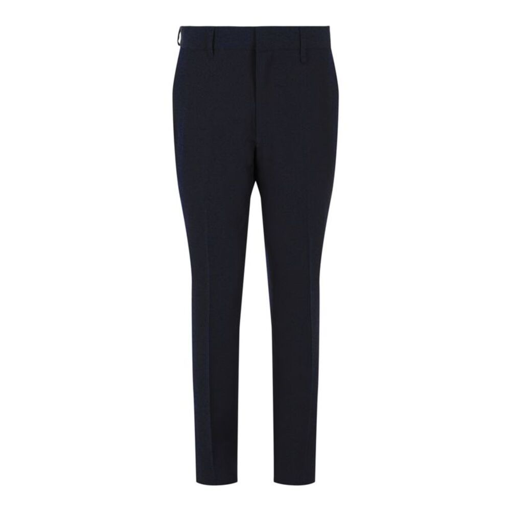 Givenchy Slim Fit Wool Trousers Navy Mens